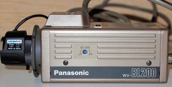 Panasonic BW Surveillance Video Camera