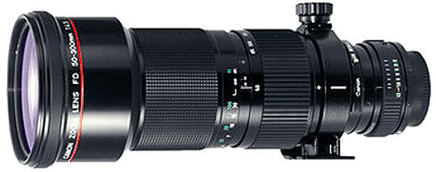 Canon 50-300m Zoom FD Lens 