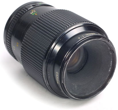 Canon 100mm macro FD lens 