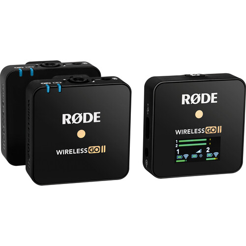 Rode Wireless GO II Mic System/Recorder